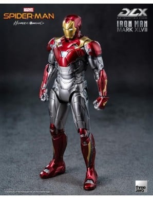 Threezero Spider-Man: Homecoming DLX Collectible Figure Iron Man Mark XLVII