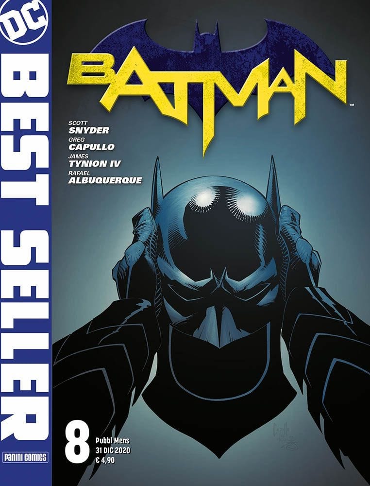 BATMAN DI SCOTT SNYDER & GREG CAPULLO 8 DC BEST SELLER 8