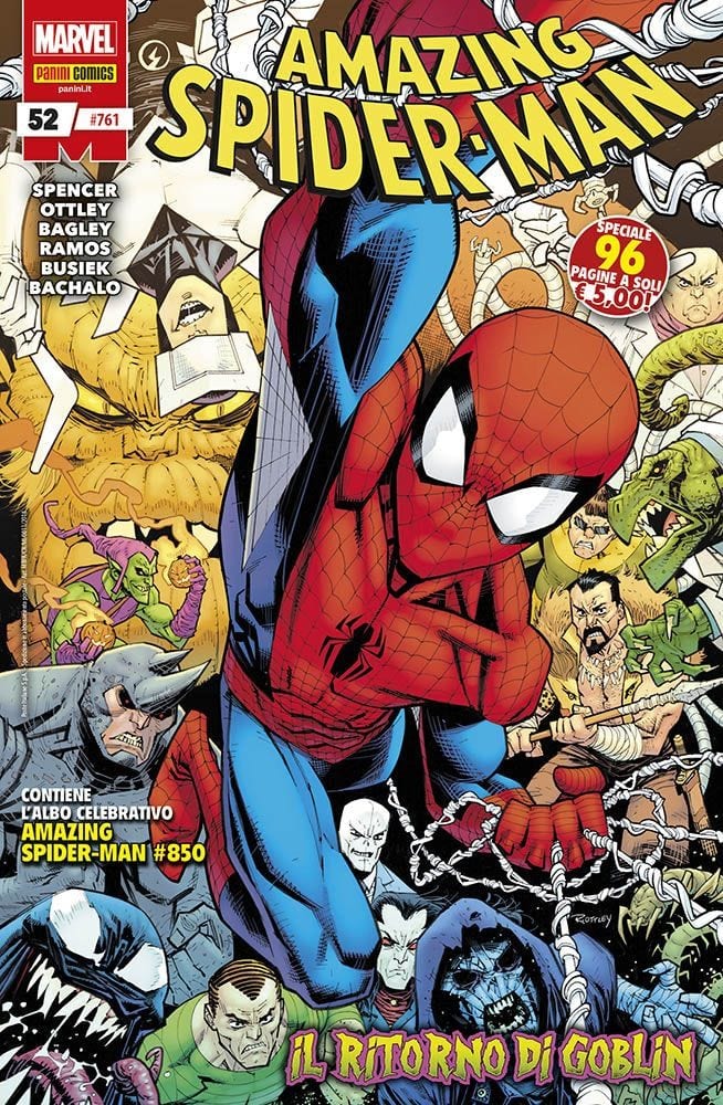 SPIDER-MAN 761 AMAZING SPIDER-MAN (2018) 52