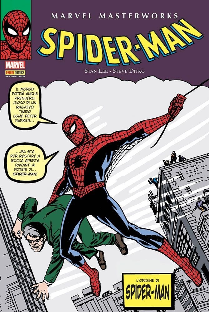 MARVEL MASTERWORKS SPIDER-MAN 1 1962-1963 TERZA RISTAMPA