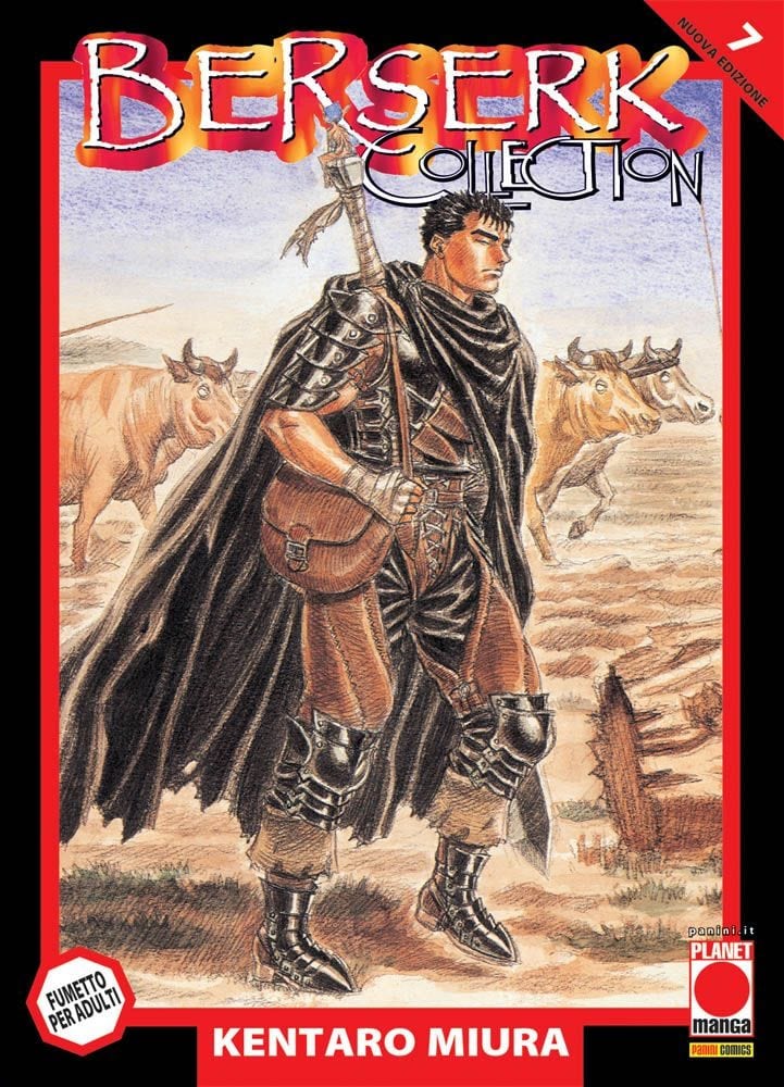 BERSERK COLLECTION SERIE NERA 7 QUINTA RISTAMPA
