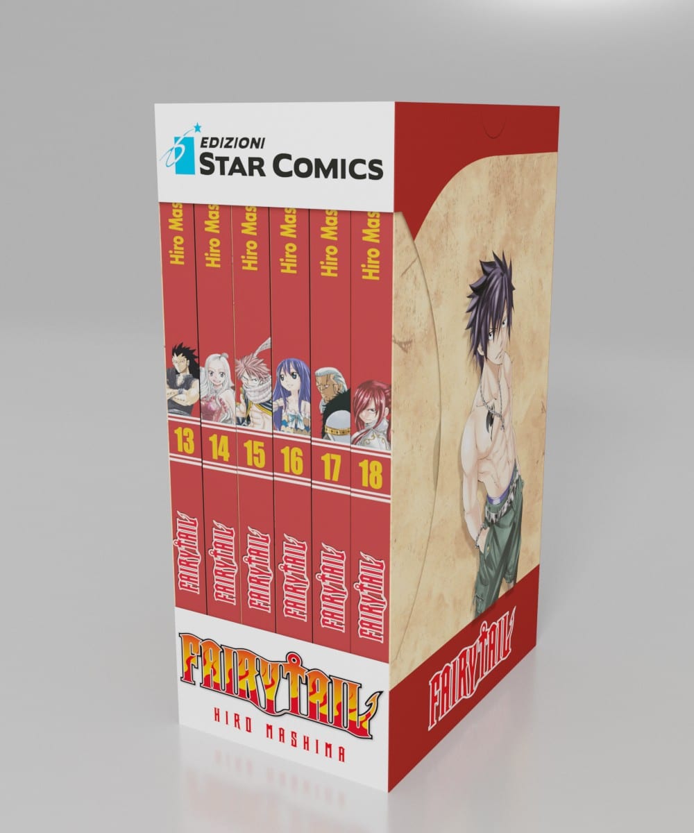 FAIRY TAIL COLLECTION 3 DI 11 CONTIENE I VOLUMI 13 – 18 STAR COLLECTION 12