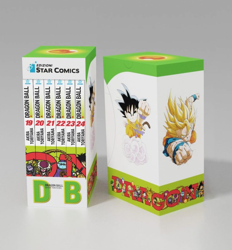DRAGON BALL COLLECTION 4 DI 7 CONTIENE I VOLUMI DA 19 A 24 DI DRAGON BALL EVERGREEN STAR COLLECTION 13
