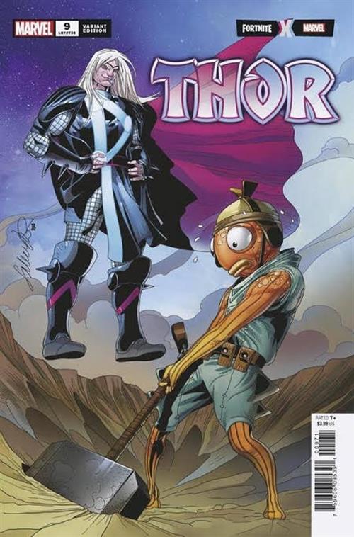 THOR & NEW AVENGERS 260 VARIANT FORTNITE THOR (2020) 7