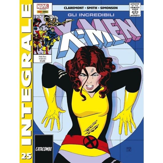 MARVEL INTEGRALE: GLI INCREDIBILI X-MEN DI CHRIS CLAREMONT 25 MARVEL INTEGRALE