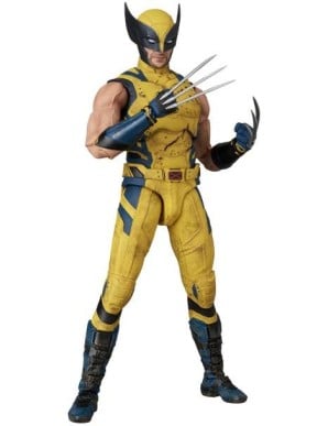 Medicom Toy MAFEX Deadpool & Wolverine Wolverine Battle Damage Version