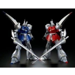 P-Bandai High Grade HGUC 1/144 Mobile Suit Gundam AMX-117R Gaz-R AMX-117L Gaz-L