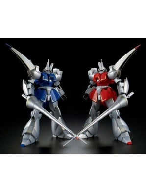 P-Bandai High Grade HGUC 1/144 Mobile Suit Gundam AMX-117R Gaz-R AMX-117L Gaz-L