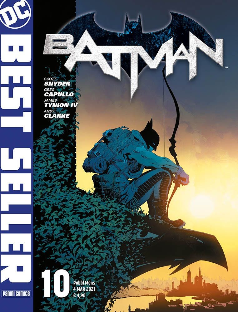 BATMAN DI SCOTT SNYDER & GREG CAPULLO 10 DC BEST SELLER 10