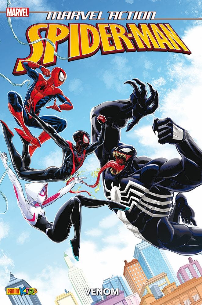 MARVEL ACTION: SPIDER-MAN 4 VENOM