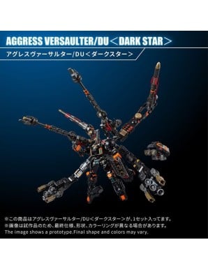 Takara Tomy Diaclone Reboot Tactical Mover Aggress Versaulter DU Dark Star