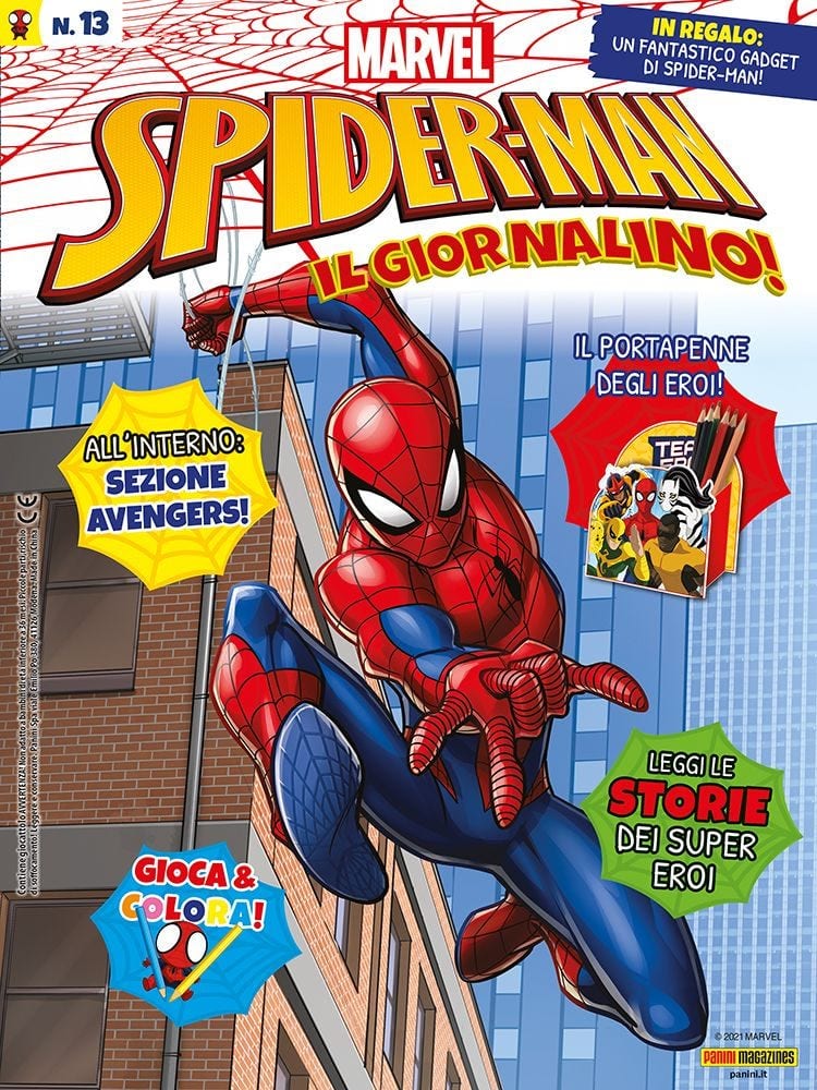 SPIDER-MAN & I SUOI FANTASTICI AMICI 73 IN REGALO: UNA FANTASTICA SORPRESA DI SPIDEY! SPIDER-MAN IL GIORNALINO 13