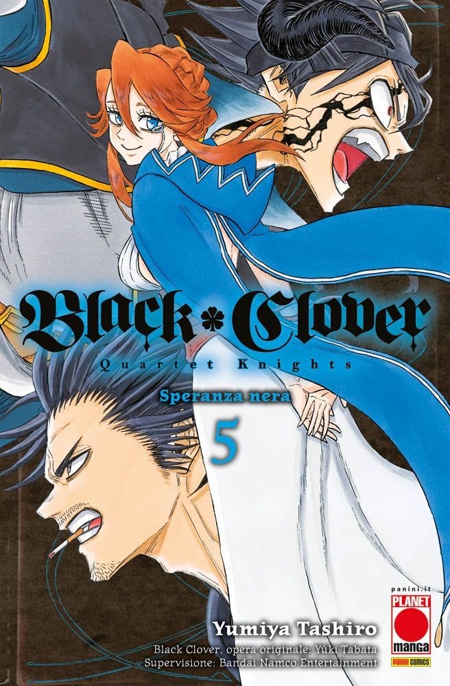 BLACK CLOVER QUARTET KNIGHTS 5 DI 6 POWERS 12