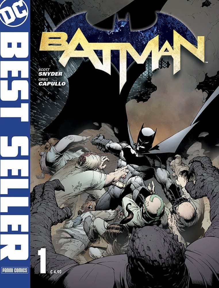 BATMAN DI SCOTT SNYDER & GREG CAPULLO 1 PRIMA RISTAMPA DC BEST SELLER 1