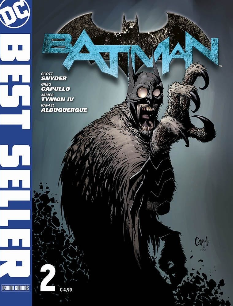 BATMAN DI SCOTT SNYDER & GREG CAPULLO 2 PRIMA RISTAMPA DC BEST SELLER 2