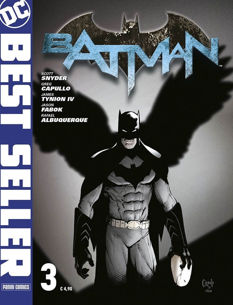 BATMAN DI SCOTT SNYDER & GREG CAPULLO 3 PRIMA RISTAMPA DC BEST SELLER 3