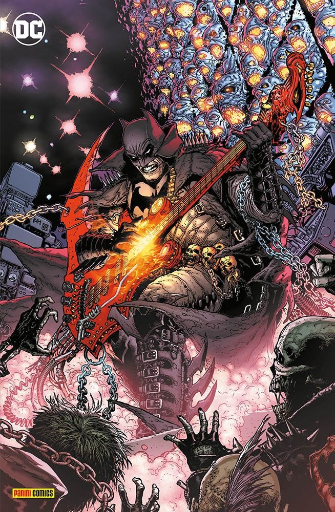 BATMAN: DEATH METAL 1 VARIANT METAL DC CROSSOVER 7