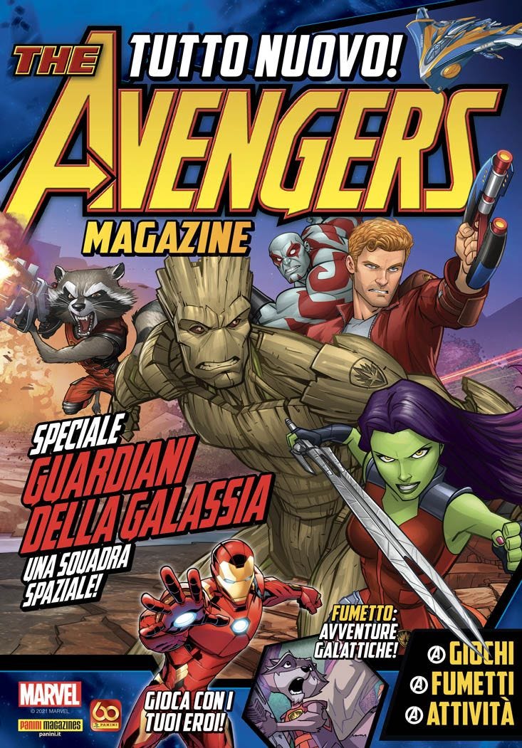 AVENGERS MAGAZINE 44 SPECIALE GUARDIANI DELLA GALASSIA MARVEL ADVENTURE 53