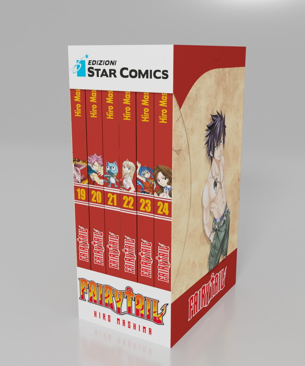 FAIRY TAIL COLLECTION 4 DI 11 CONTIENE I VOLUMI 19 – 24 STAR COLLECTION 16