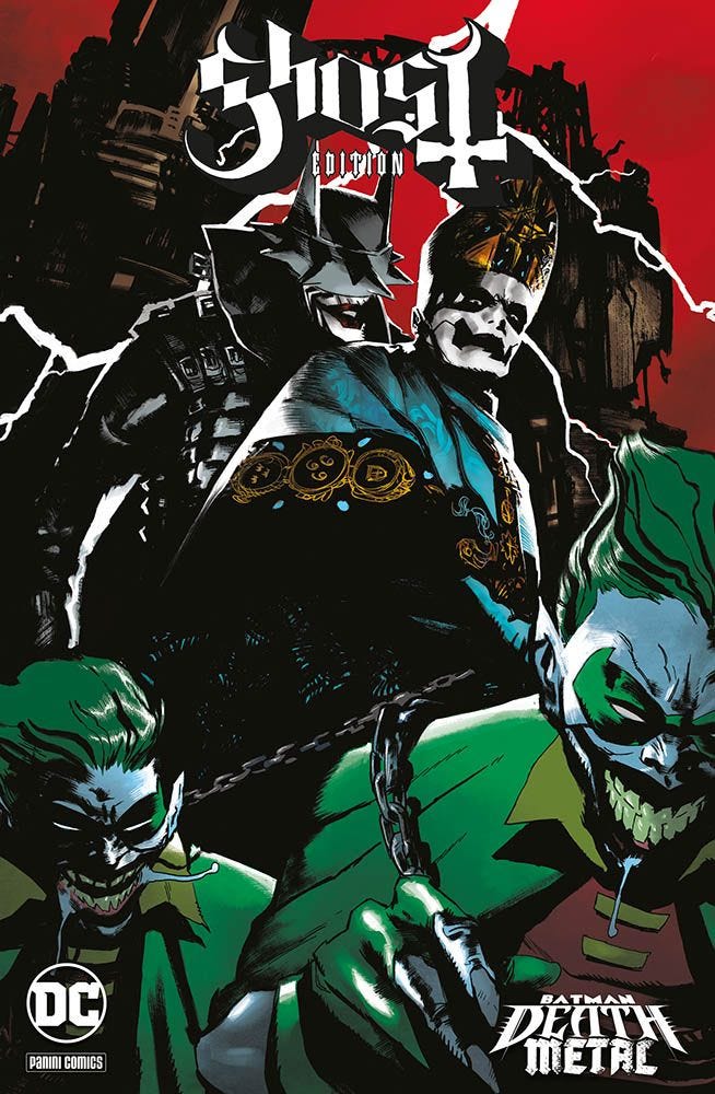 BATMAN: DEATH METAL 2 VARIANT BAND EDITION DC CROSSOVER 8