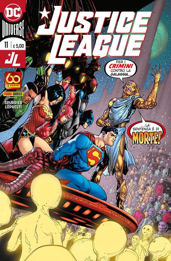 JUSTICE LEAGUE (PANINI) 11