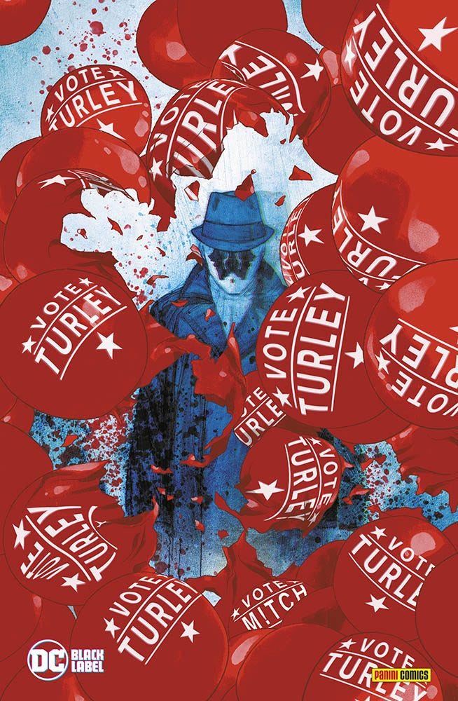 RORSCHACH 1 VARIANT COVER B DC BLACK LABEL