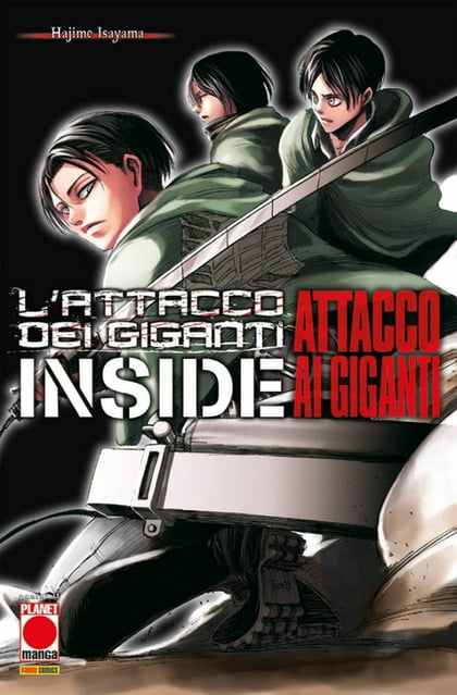 L’ATTACCO DEI GIGANTI – INSIDE: ATTACCO AI GIGANTI PRIMA RISTAMPA MANGA SHOCK 1