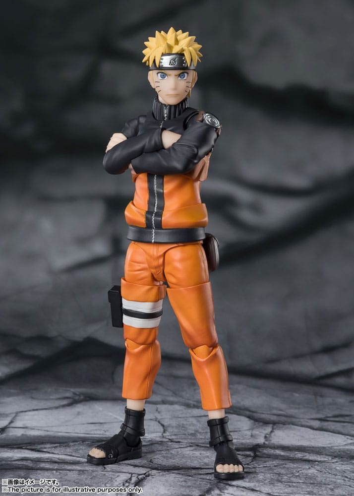 Action figure Naruto SHFiguarts Naruto Uzomaki Il Jinchuriki a cui è affidata la Speranza 15 cm