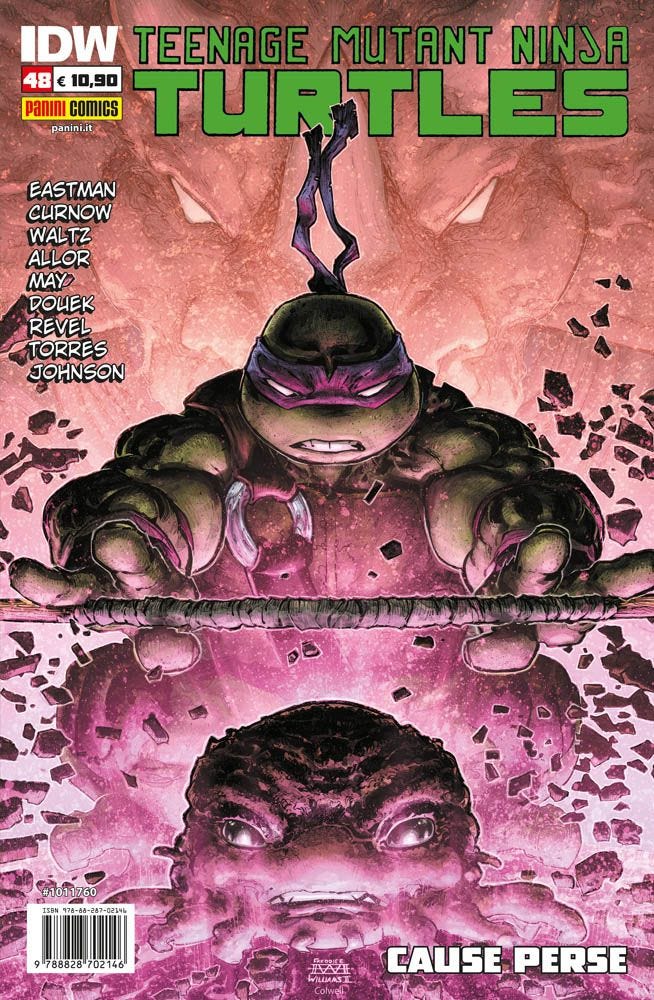TEENAGE MUTANT NINJA TURTLES EDICOLA 48 DI 78 PANINI NINJA 48