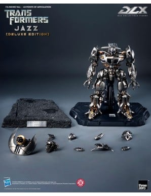 Threezero Transformers DLX Scale Collectible Figure Series Jazz Deluxe Edition