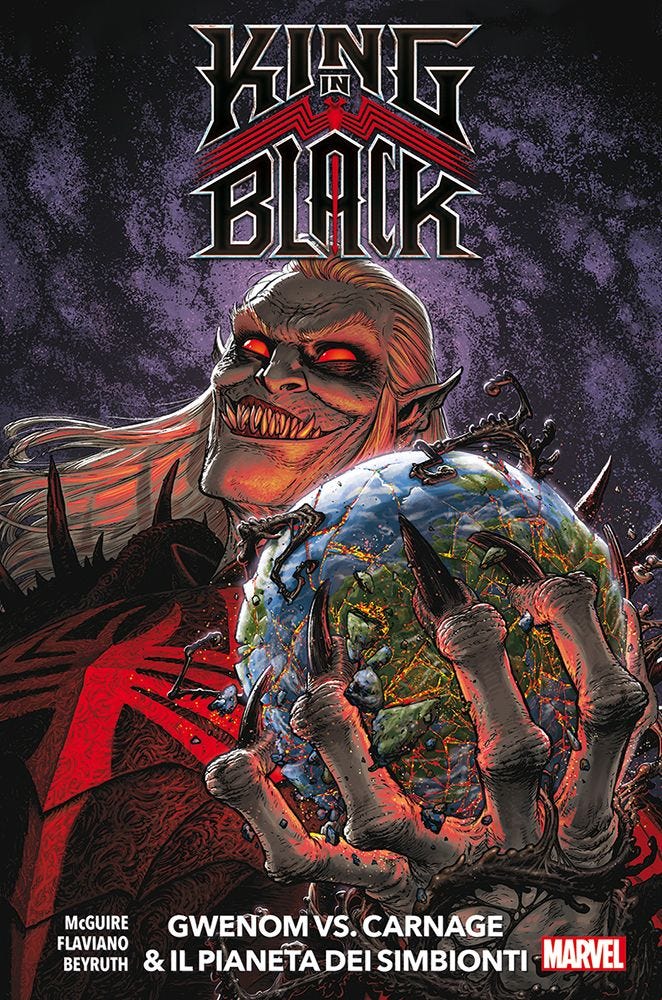 KING IN BLACK PRESENTA: GWENOM VS CARNAGE E IL PIANETA DEI SIMBIONTI