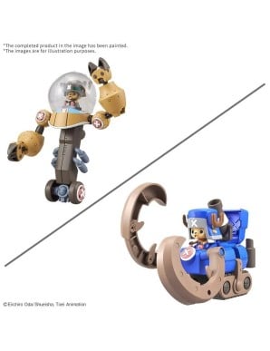 Bandai One Piece Chopper Robo 02 Heavy Armor & 03 Horn Dozer