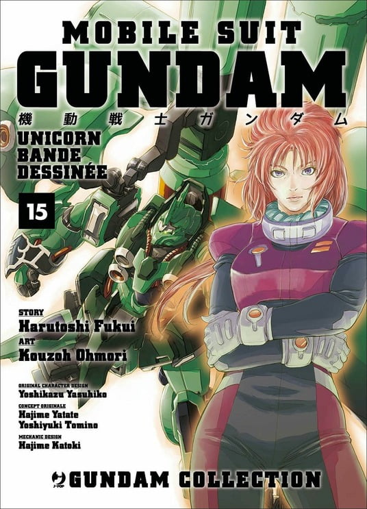 MOBILE SUIT GUNDAM UNICORN BANDE DESSINEE 15 DI 17