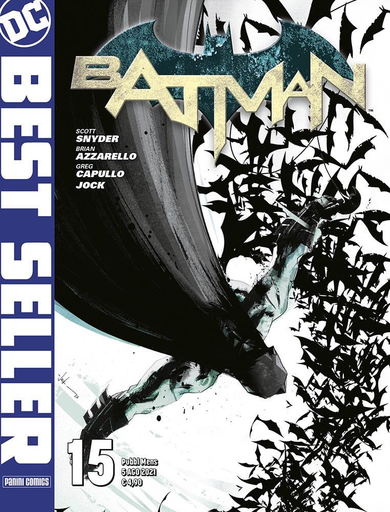 BATMAN DI SCOTT SNYDER & GREG CAPULLO 15 DC BEST SELLER 15