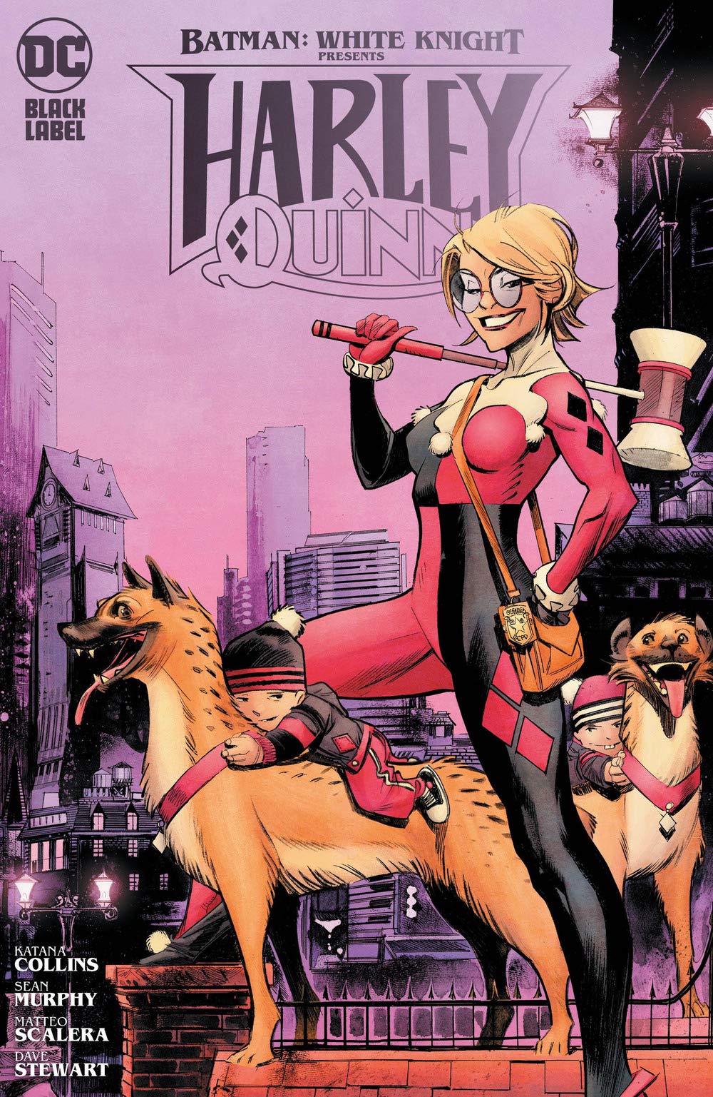 BATMAN CAVALIERE BIANCO PRESENTA HARLEY QUINN DC BLACK LABEL COMPLETE COLLECTION