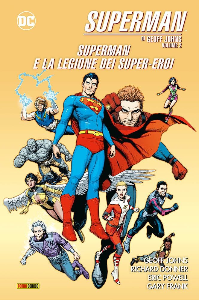 SUPERMAN DI GEOFF JOHNS (EDIZIONE 2021) VOL. 2 SUPERMAN E LA LEGIONE DEI SUPEREROI DC COMICS EVERGREEN