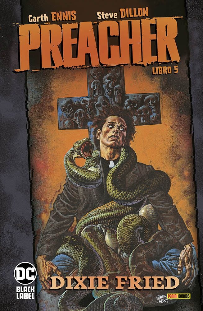 PREACHER LIBRO 5 DIXIE FRIED DC BLACK LABEL HIT