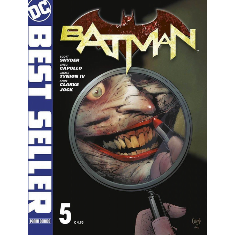 BATMAN DI SCOTT SNYDER & GREG CAPULLO 5 PRIMA RISTAMPA DC BEST SELLER 5