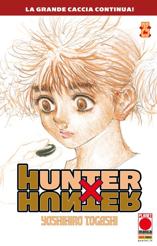 HUNTER X HUNTER 25 SECONDA RISTAMPA