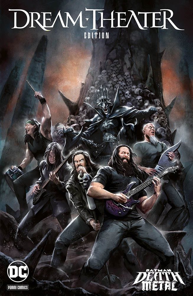 BATMAN: DEATH METAL 6 VARIANT BAND EDITION DC CROSSOVER 12