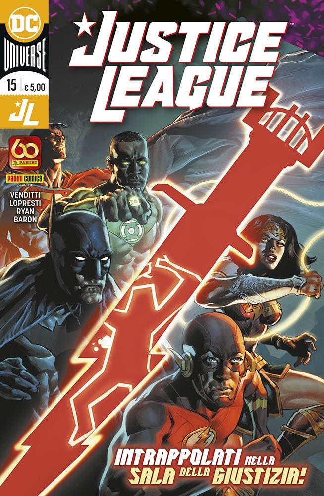 JUSTICE LEAGUE (PANINI) 15