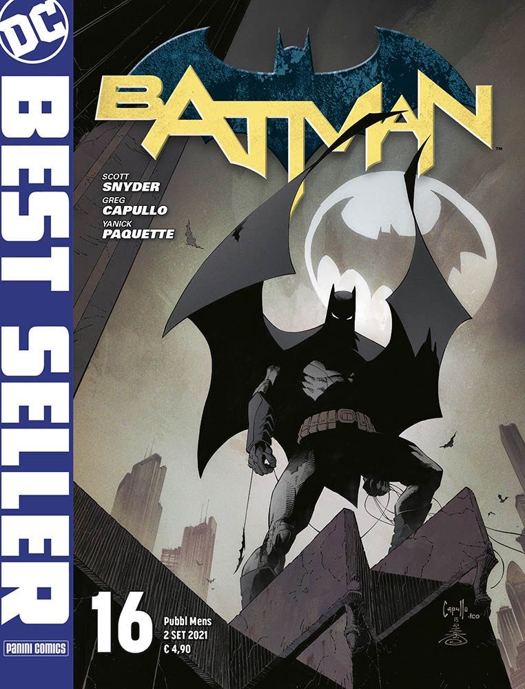 BATMAN DI SCOTT SNYDER & GREG CAPULLO 16 DC BEST SELLER 16