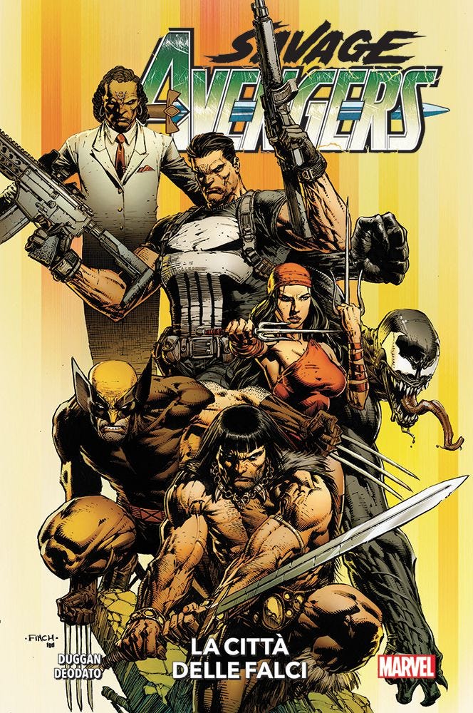 SAVAGE AVENGERS VOL. 1 LA CITTÀ DELLE FALCI MARVEL COLLECTION