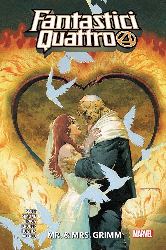 FANTASTICI QUATTRO VOL. 2 MR. E MRS. GRIMM MARVEL COLLECTION