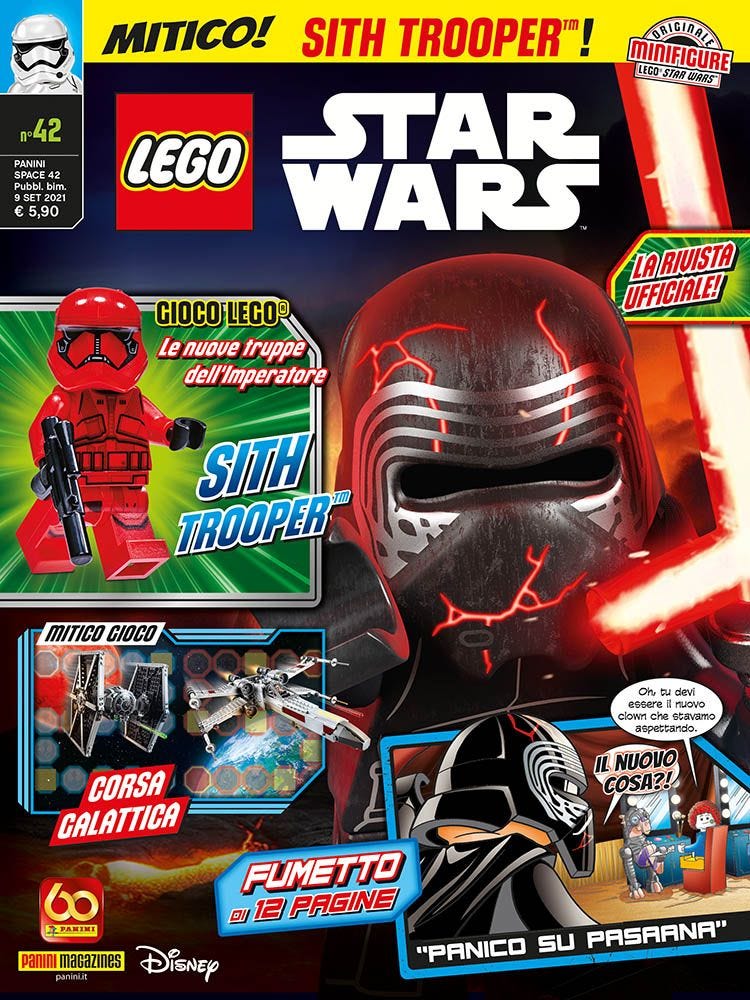 LEGO STAR WARS (2015) 42 IN REGALO: IL SET LEGO DEL MITICO SITH TROOPER! PANINI SPACE 42