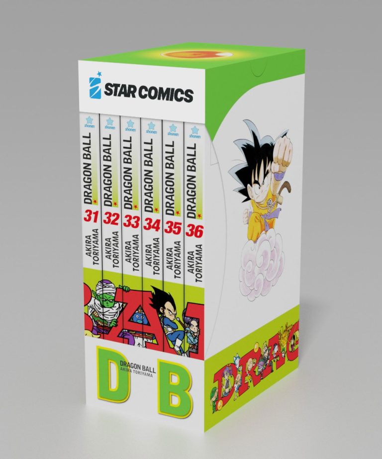 DRAGON BALL COLLECTION 6 DI 7 CONTIENE I VOLUMI DA 31 A 36 DI DRAGON BALL EVERGREEN STAR COLLECTION 21