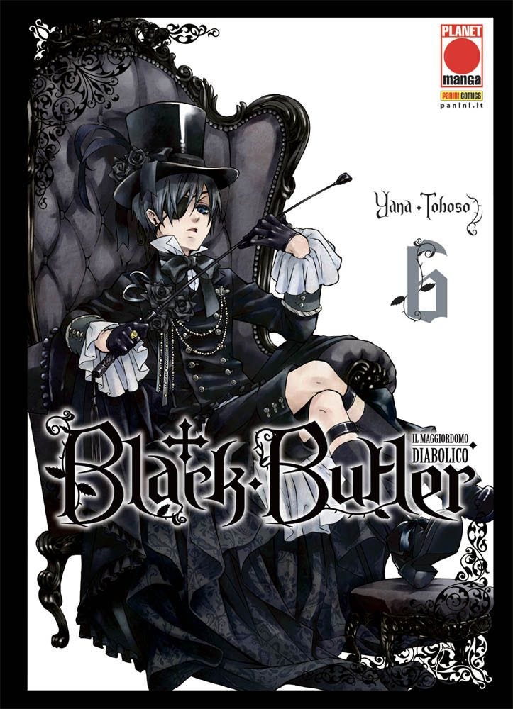BLACK BUTLER IL MAGGIORDOMO DIABOLICO 6 PRIMA RISTAMPA