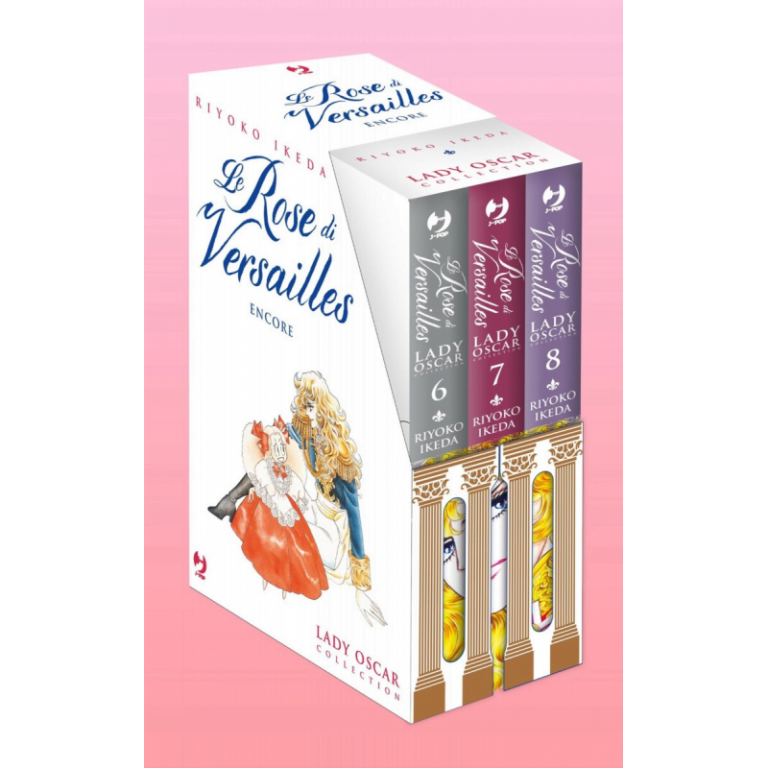 LADY OSCAR COLLECTION – LE ROSE DI VERSAILLES BOX 2 (VOLUMI 6-8)