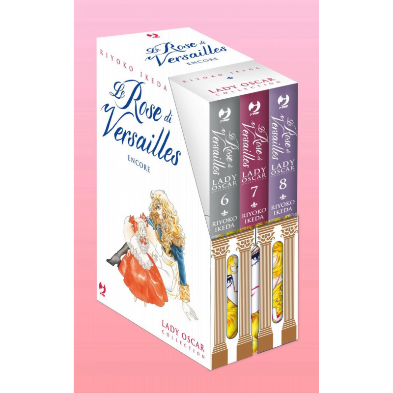 LADY OSCAR COLLECTION – LE ROSE DI VERSAILLES BOX 2 (VOLUMI 6-8)