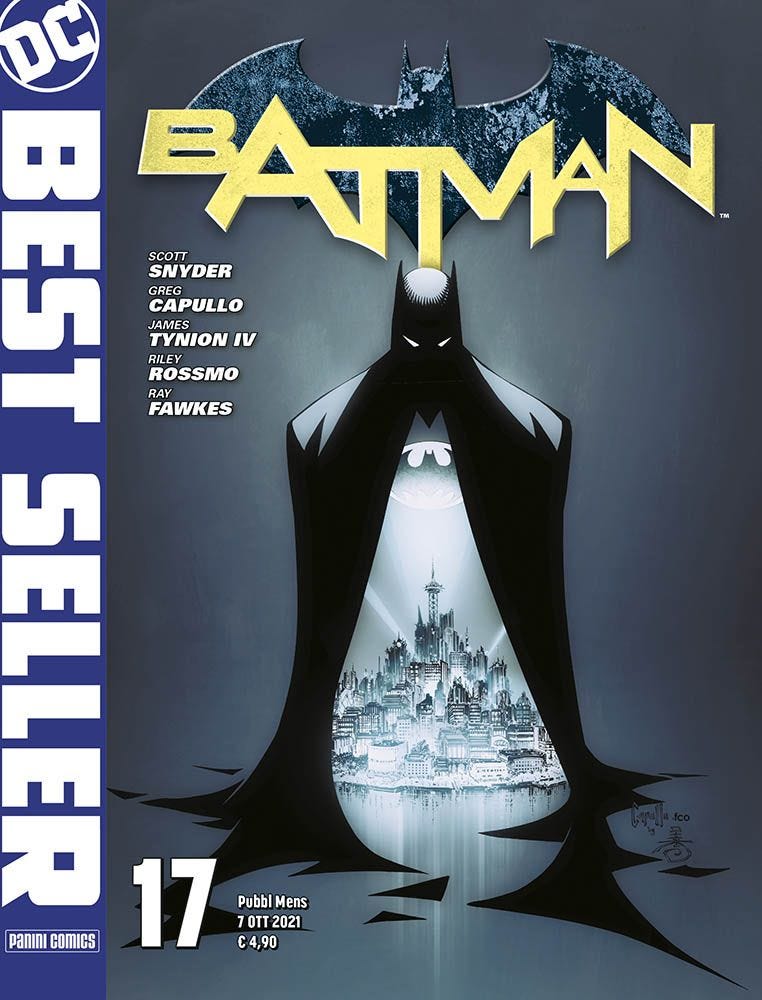BATMAN DI SCOTT SNYDER & GREG CAPULLO 17 DC BEST SELLER 17